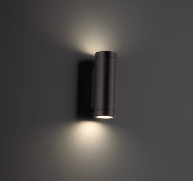 WAC 3911-CSBK COLORSCAPING WALL CYLINDER AL RGBWW Black - Atlantic Lighting
