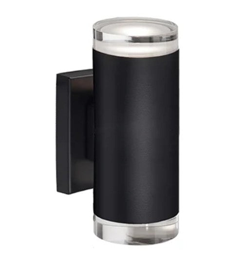 Kuzco 601432BK-LED Norfolk 8-in Black LED Wall Sconce - Atlantic Lighting