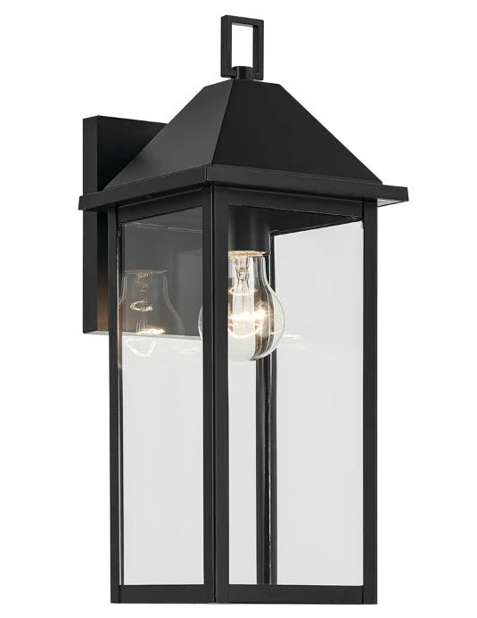 Kichler 59158BK Prin Outdoor Wall Light - Medium - Atlantic Lighting