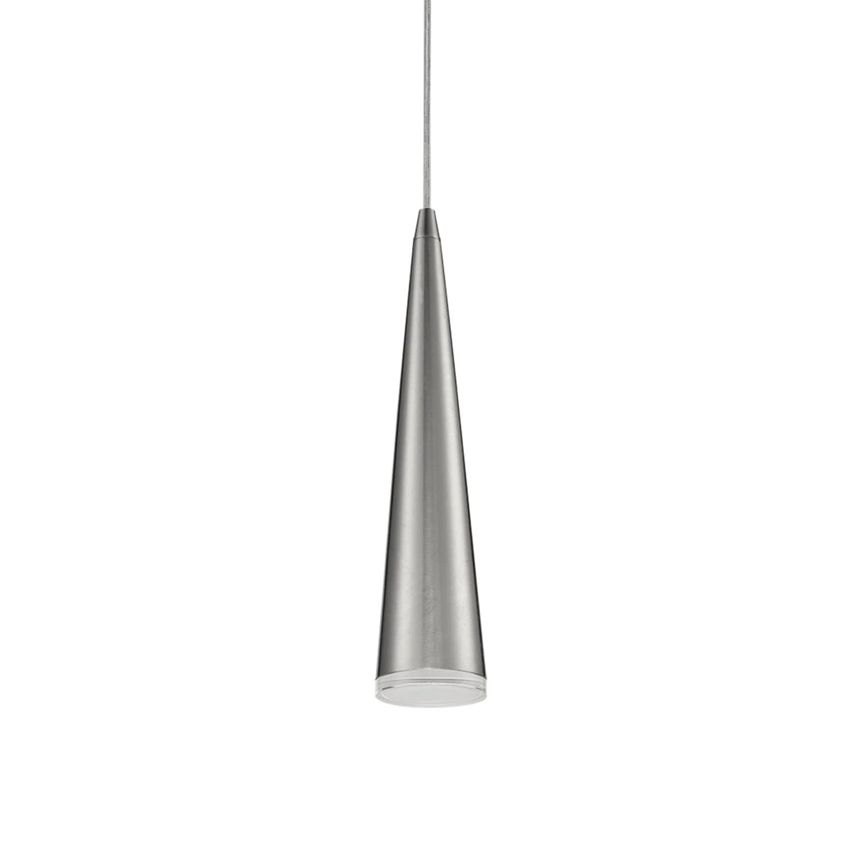 Kuzco 401214BN-LED Mina 12-in Brushed Nickel LED Pendant - Atlantic Lighting
