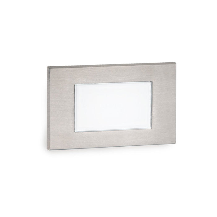 WAC Lighting 4071-AMSS 9-15V Step And Wall Light - Rectangle AMBER Stainless Steel