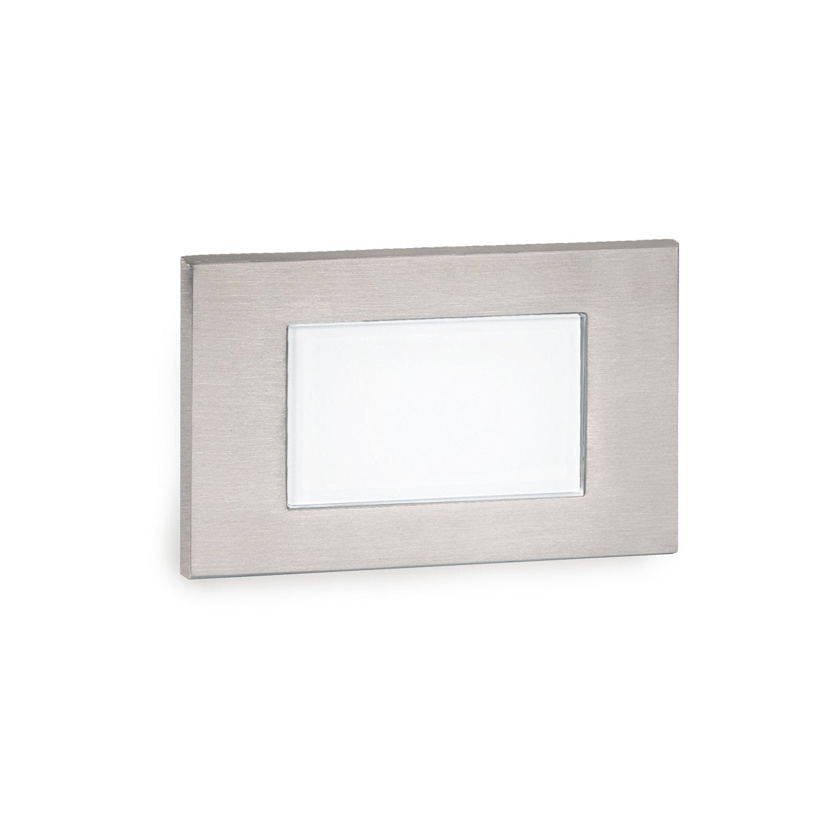 WAC 4071-AMSS Lighting 9-15V Step And Wall Light - Rectangle AMBER Stainless Steel - Atlantic Lighting