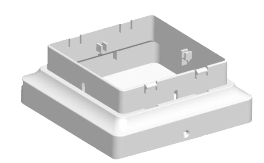 Classy Caps SL4455 5X5 Adaptor Pvc - Atlantic Lighting