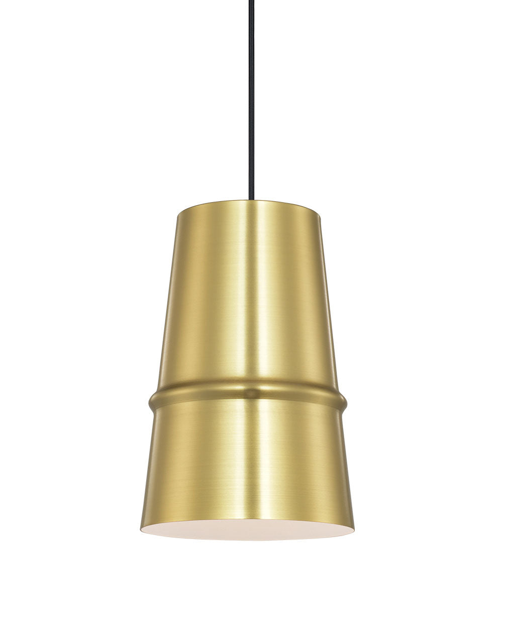 Kuzco 492208-GD Castor 8-in Gold 1 Light Pendant - Atlantic Lighting