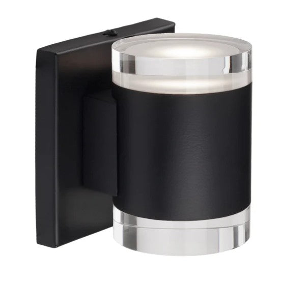 Kuzco 601431BK-LED Norfolk 5-in Black LED Wall Sconce - Atlantic Lighting