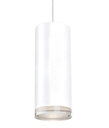 Kuzco 401431WH-LED Cameo 8-in White LED Pendant - Atlantic Lighting