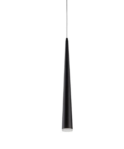 Kuzco 401215BK-LED Mina 24-in Black LED Pendant - Atlantic Lighting