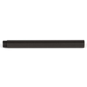 WAC Lighting Black Extension Rods, 12 Inch - 5000-X12-BK