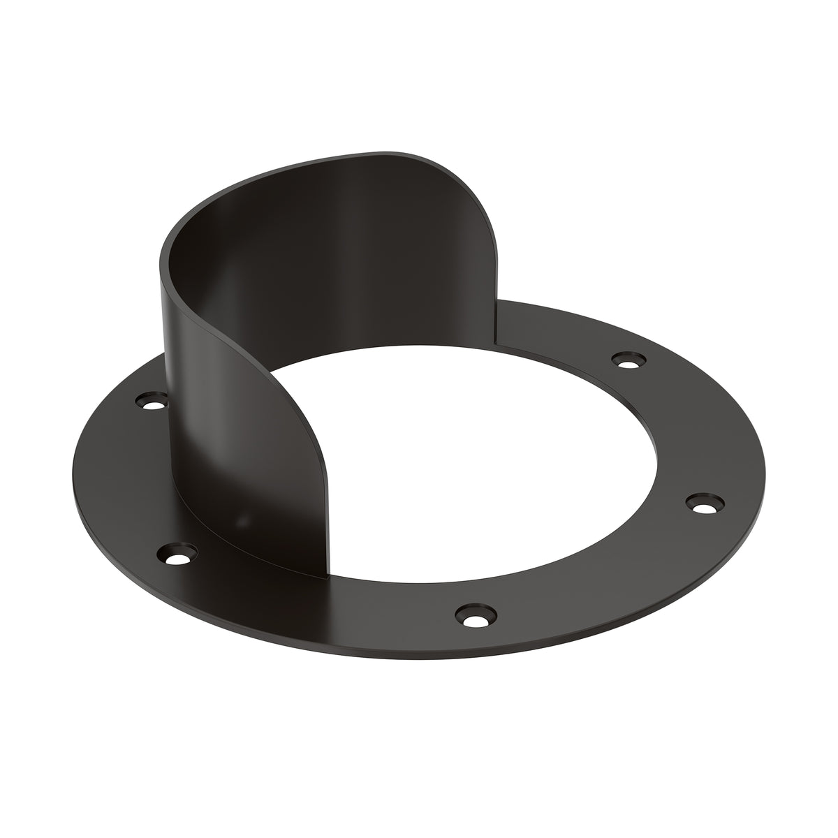 WAC 5033-SHR-BBR In-Ground Light Glare Shroud — Bronze on Brass