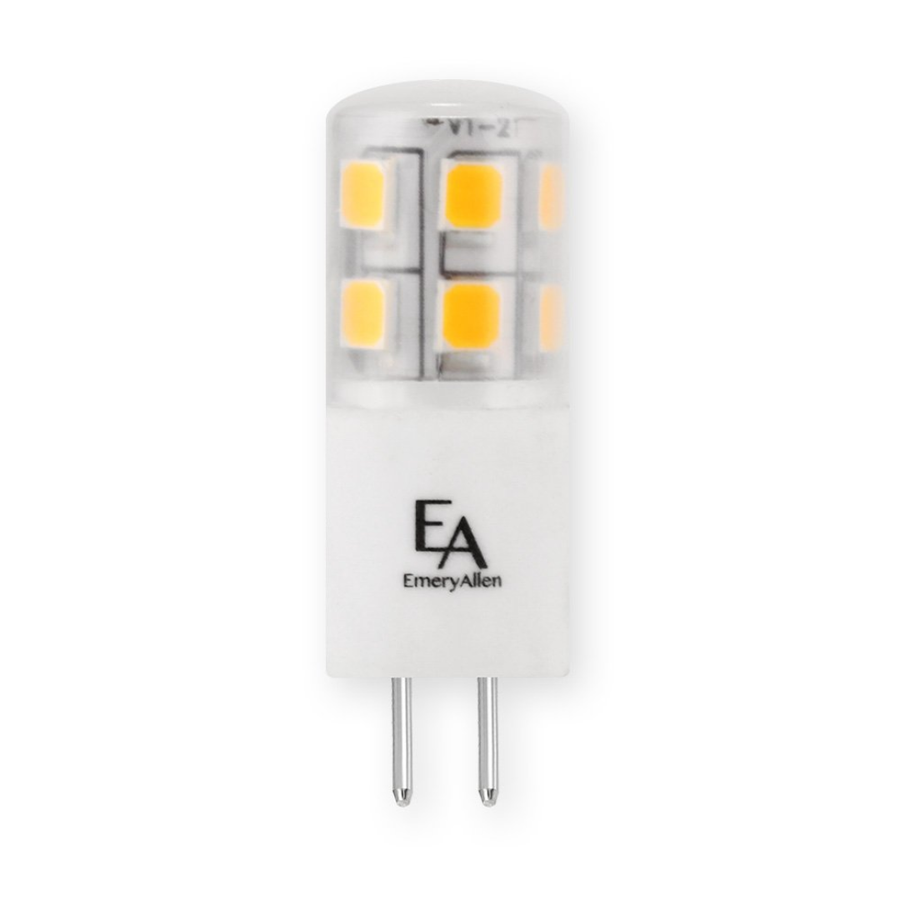 Emery Allen EA-G4-1.5W-001-279F EmeryAllen 1.5W G4 Bi-Pin LED Replacement Lamp - 2700K, 360 degree - Atlantic Lighting