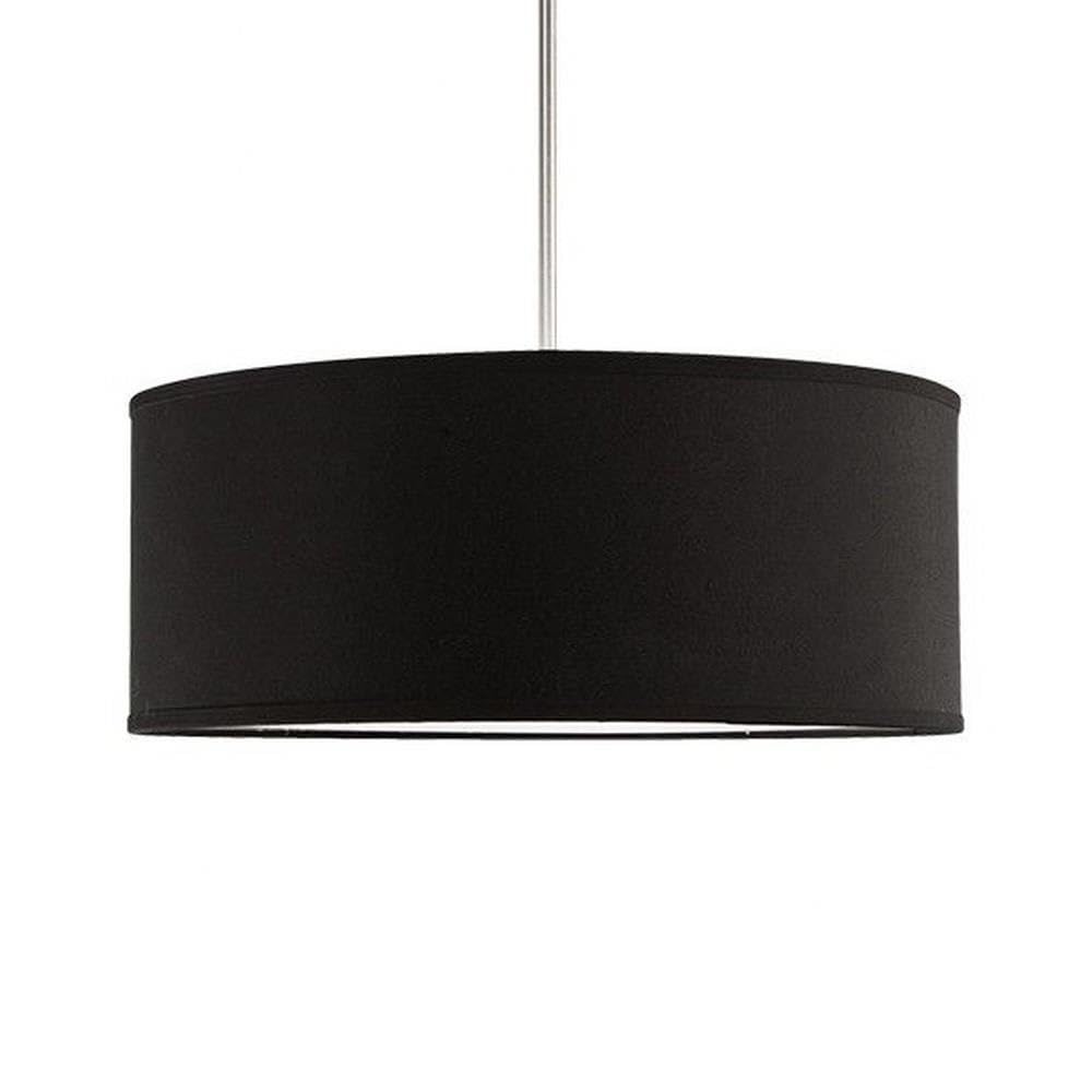 Kuzco 41083B Gregory 20-in Black 3 Lights Pendant - Atlantic Lighting