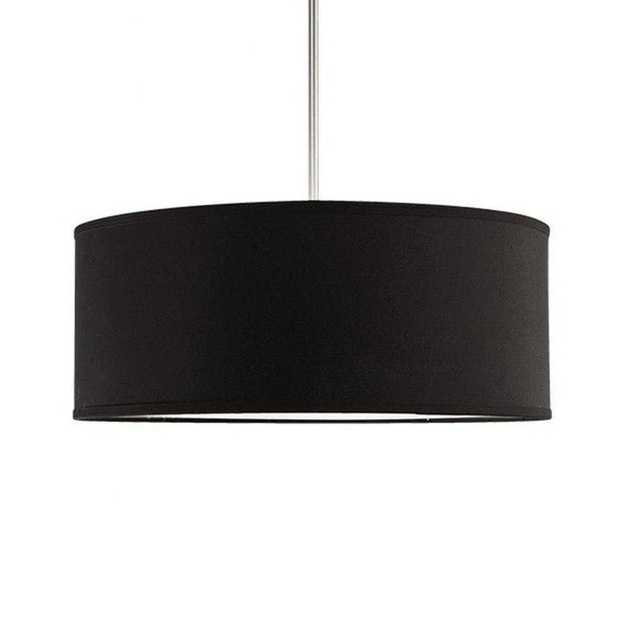 Kuzco 41083B Gregory 20-in Black 3 Lights Pendant - Atlantic Lighting