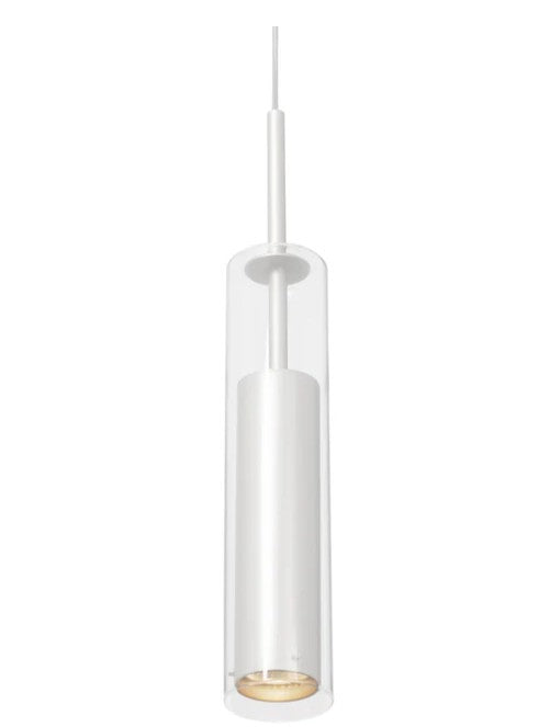 Kuzco 41411-WH Jarvis 3-in White 1 Light Pendant - Atlantic Lighting