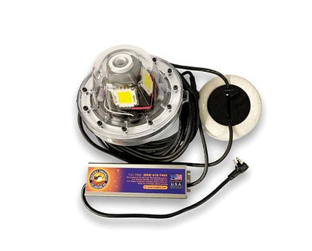 Incredible Underwater LED Lighting MW-W40 White Mega-Watt Underwater LED Lighting System (40 foot power cord) - Atlantic Lighting
