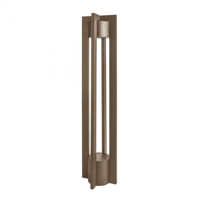 WAC Lighting 6632-30BZ Bronze Chamber 120V LED Bollard, 3000K