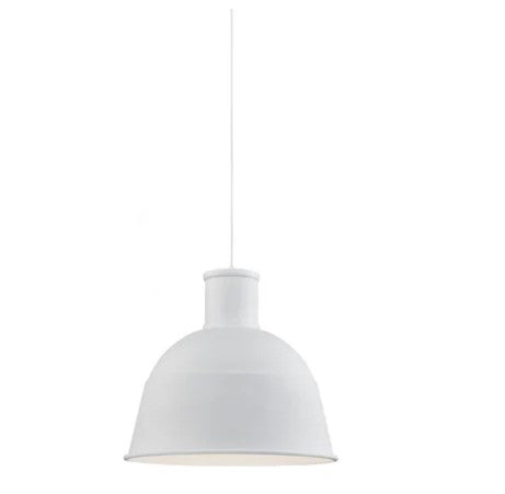 Kuzco 493513-WH Irving 13-in White 1 Light Pendant - Atlantic Lighting