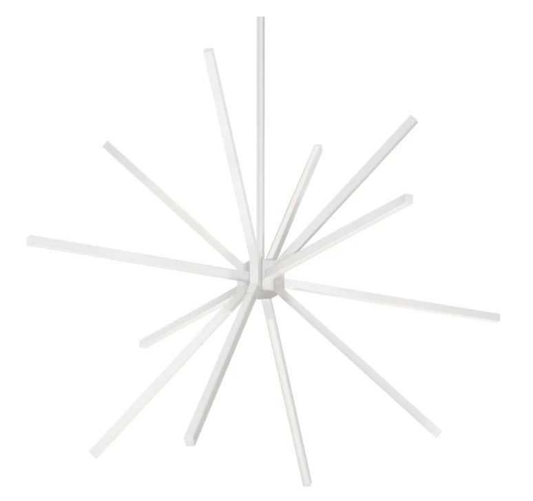 Kuzco CH14232-WH Sirius Minor 32-in White LED Chandeliers - Atlantic Lighting