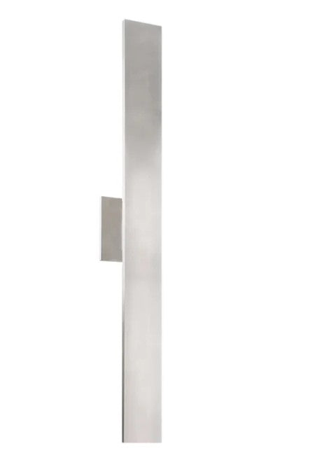 Kuzco AT7935-BN Vesta 36-in Brushed Nickel LED All terior Wall - Atlantic Lighting