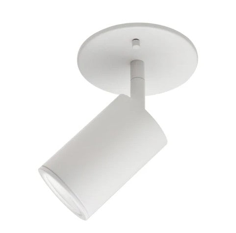 Kuzco 81711-WH Barclay 3-in White 1 Light Semi Flush Mount - Atlantic Lighting