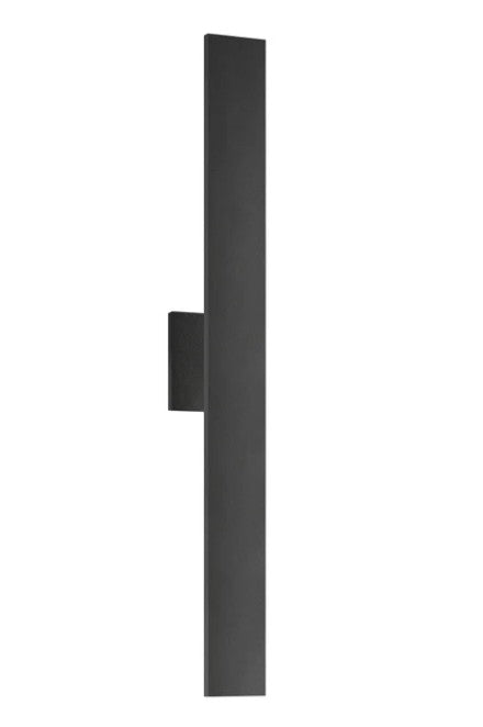 Kuzco AT7935-BK Vesta 36-in Black LED All terior Wall - Atlantic Lighting