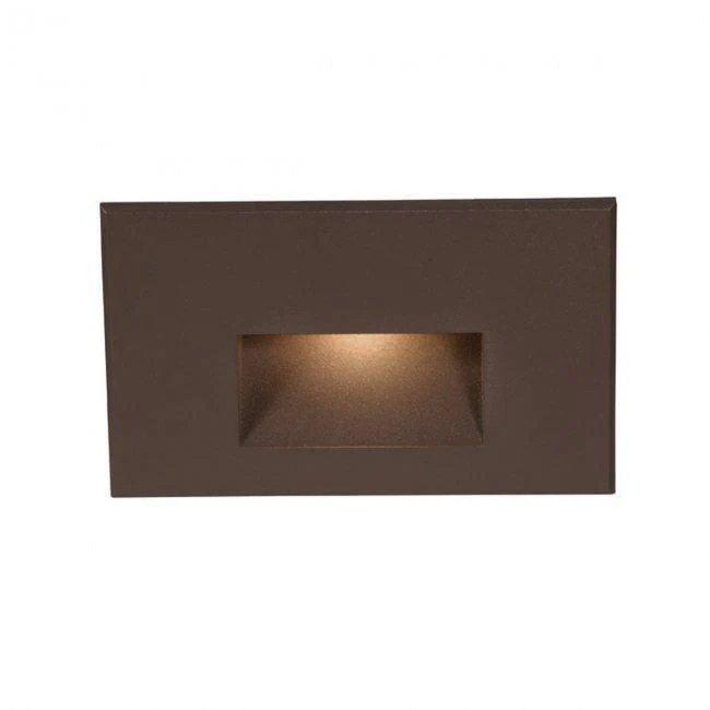 WAC WL-LED100F-AM-BZ WL-LED100F Step And Wall Light Amber 277V Bronze on Aluminum - Atlantic Lighting