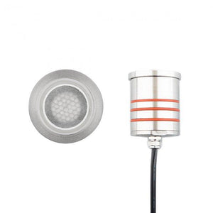 WAC Lighting 2012-30SS Stainless Steel 2" Aperture Slim Round With Integrated Honeycomb Louver