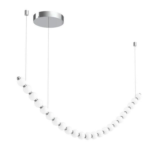Kuzco CH321506CH Akoya 23 Head Chrome LED Chandeliers - Atlantic Lighting