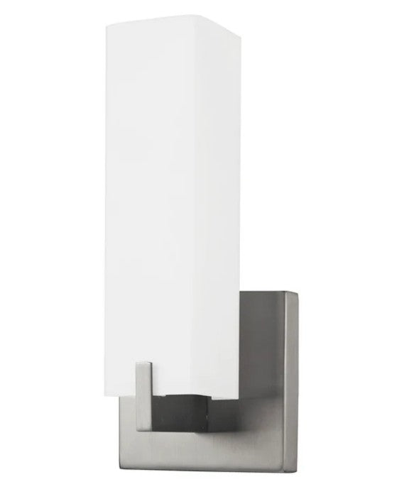 Kuzco 601485BN-LED Stratford 12-in Brushed Nickel LED Wall Sconce - Atlantic Lighting