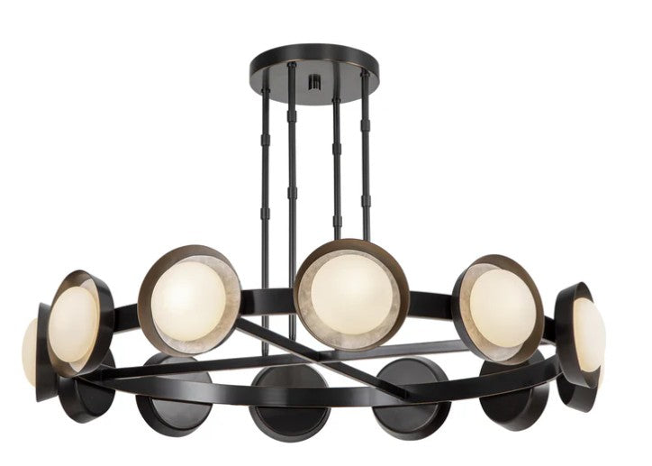 Kuzco CH320050UB Alonso 50-in Urban Bronze LED Chandeliers - Atlantic Lighting