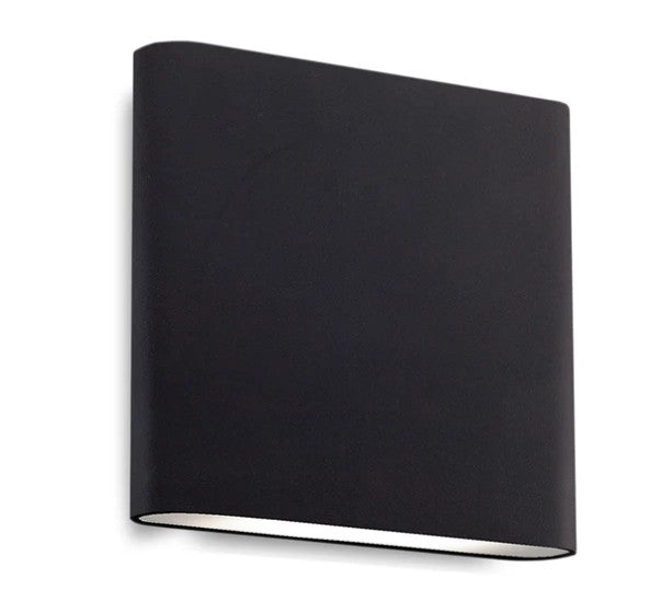 Kuzco AT6506-BK-UNV Slate 6-in Black LED All terior Wall - Atlantic Lighting