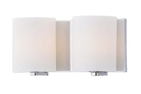 Kuzco 70232CH Bridgewater 12-in Chrome 2 Lights Vanity - Atlantic Lighting