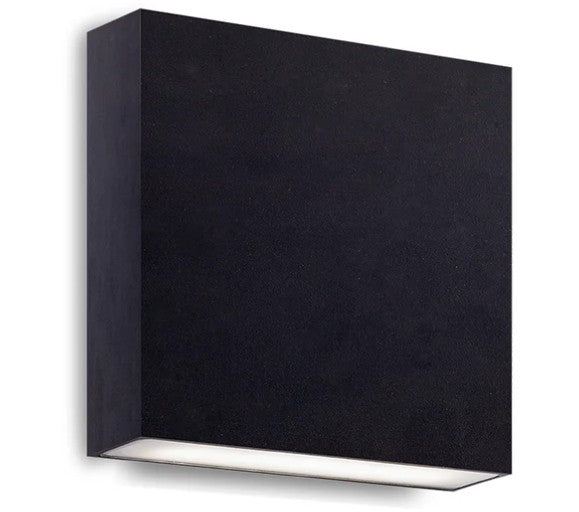 Kuzco AT67006-BK-UNV Mica 6-in Black LED All terior Wall - Atlantic Lighting