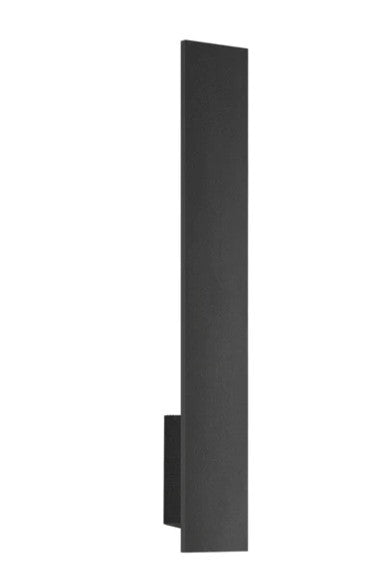 Kuzco AT7924-BK Vesta 24-in Black LED All terior Wall - Atlantic Lighting