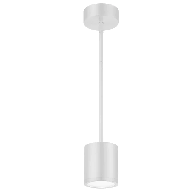 WAC PD-W2605-WT Tube Pendant Downlight Ceiling Mount 3000K WHITE - Atlantic Lighting