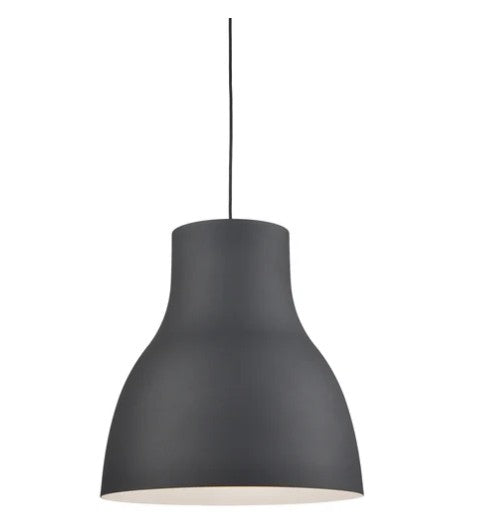 Kuzco 494224-BK Cradle 24-in Black 1 Light Pendant - Atlantic Lighting