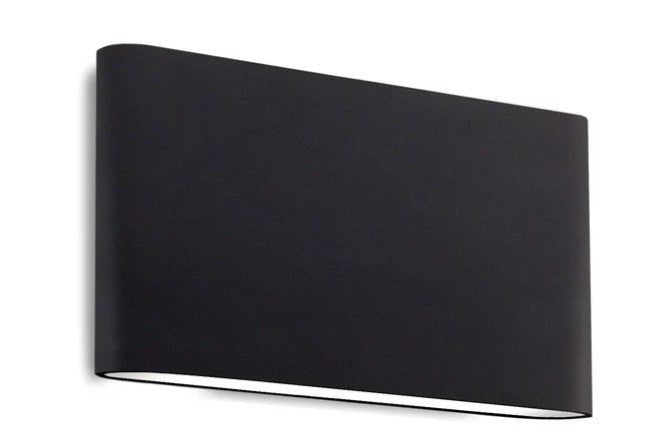 Kuzco AT6510-BK Slate 10-in Black LED All terior Wall - Atlantic Lighting