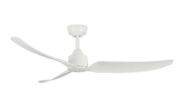 Kuzco CF92952-WH Hugo 52-in Matte White LED Exterior Ceiling Fan - Atlantic Lighting