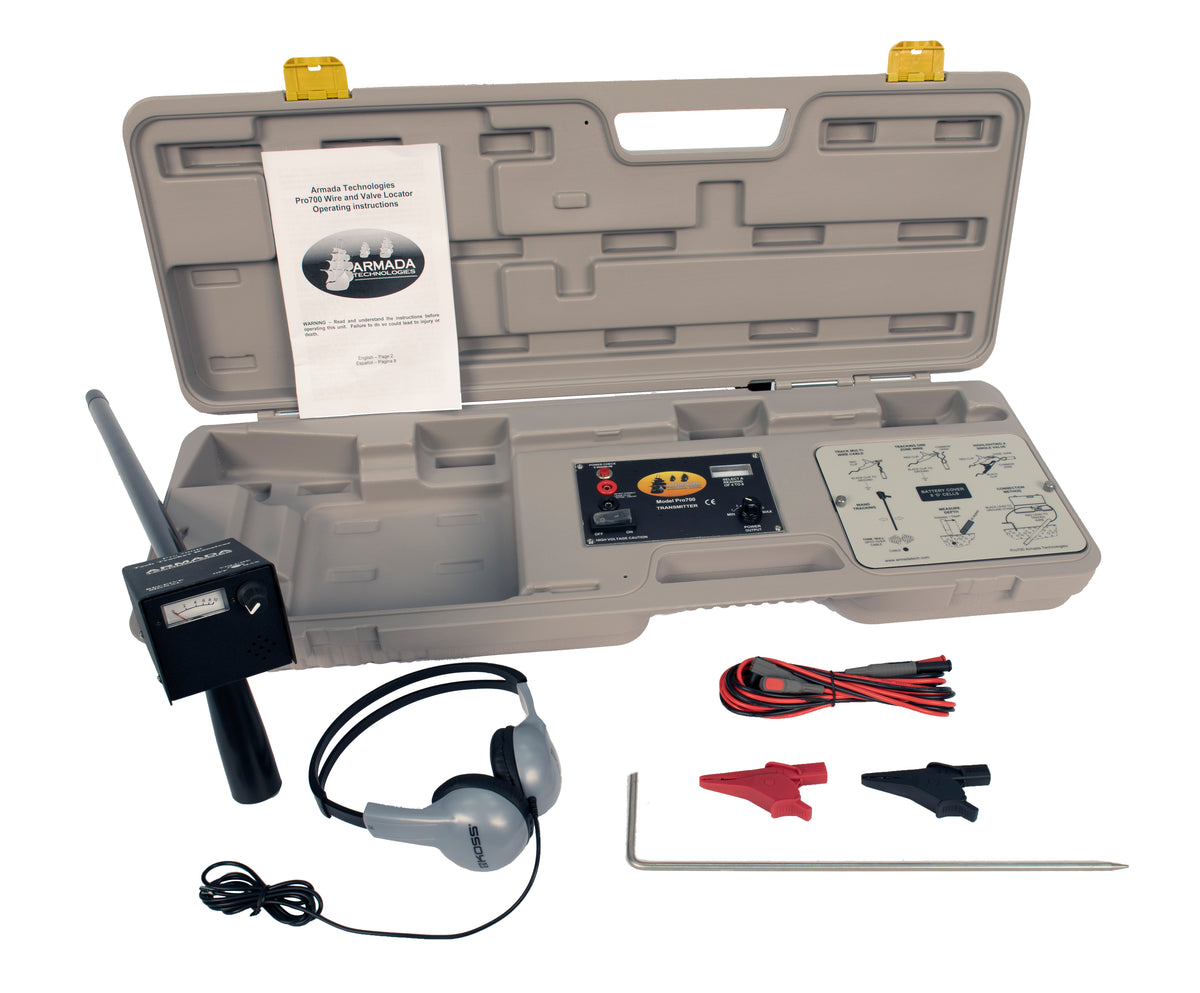 Armada Technologies PRO700 ™ UNDERGROUND WIRE AND SPRINKLER VALVE LOCATOR - Atlantic Lighting