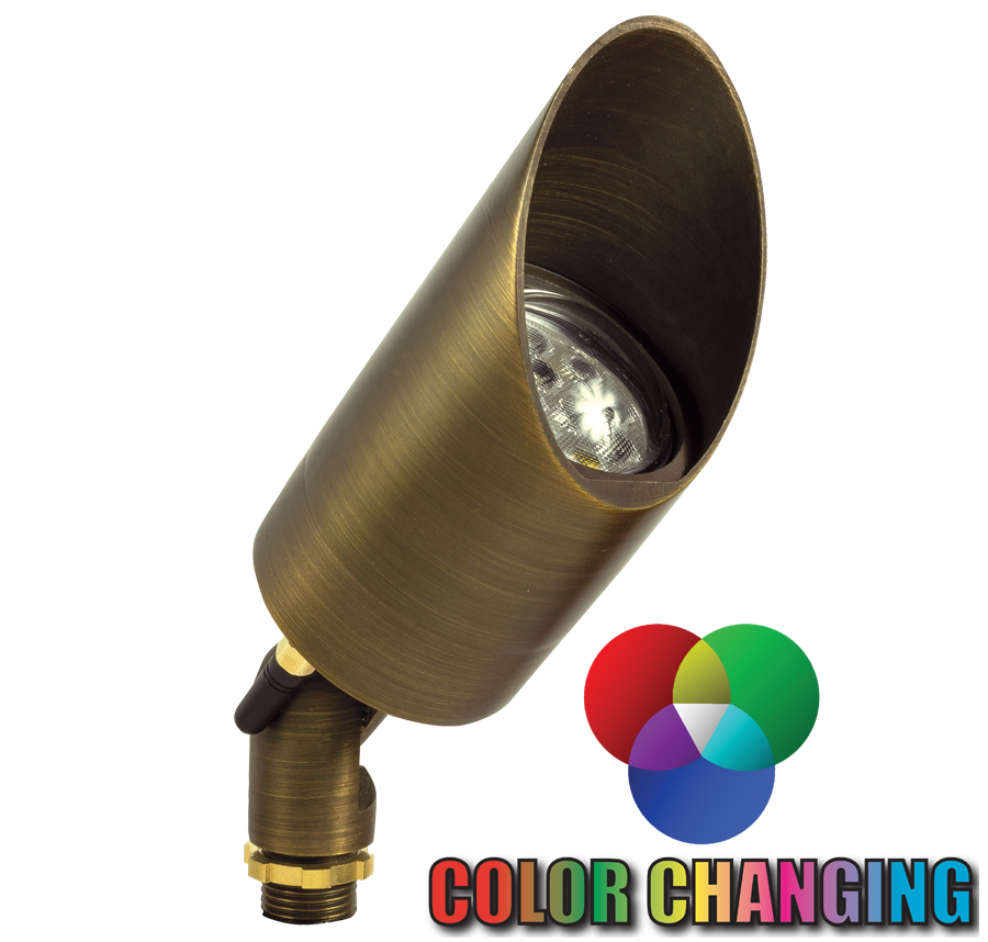 Corona CL-405-BT bronze accent-light head with angled shroud
