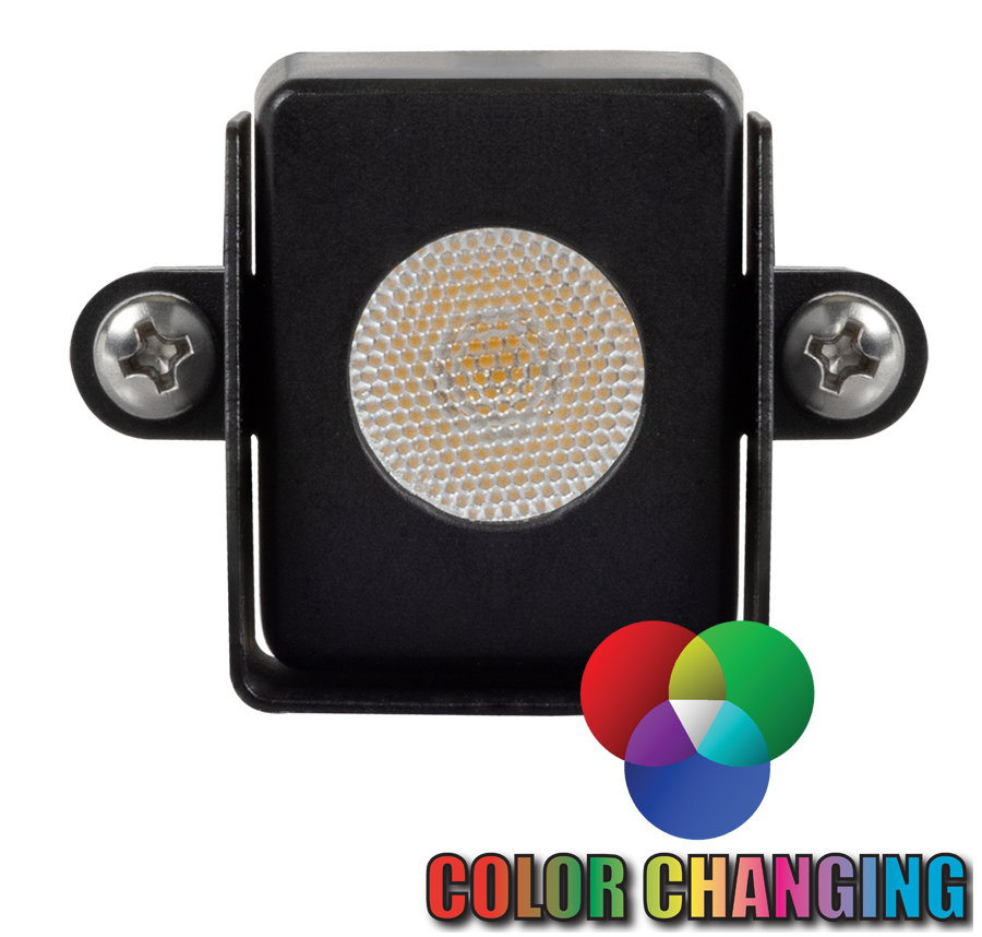 Corona CL-MINI-BT compact black light with round optic and side mounting tabs