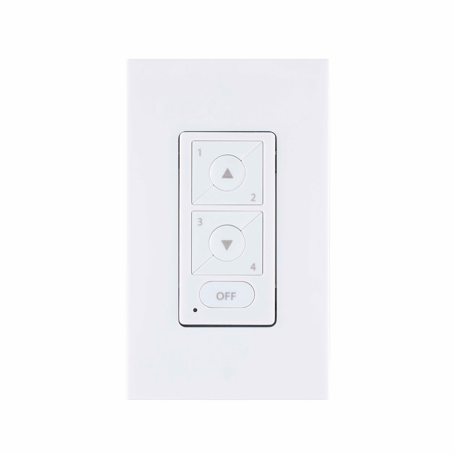WAC LED-WCT-WT WallStation Scene & Dimming Control — White