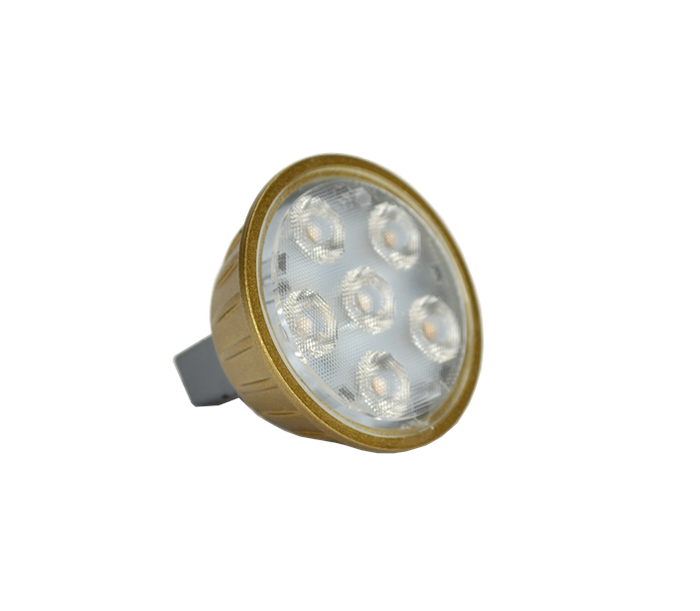 Unique Lighting Systems - LED-5W-CM6SP27K Flex Gold Series MR16 Spot, 5W, 2700K