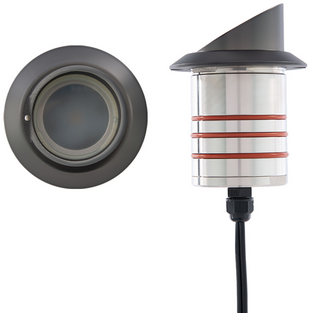 WAC 2111-27BS Lighting 2IN LED INGROUND SHROUD BRONZE STAINLESS STEEL 2700K - Atlantic Lighting