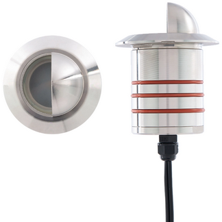 WAC Lighting WAC 2IN LED INGROUND SCOOP STAINLESS STEEL 2700K - 2131-27SS