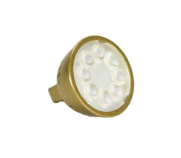 Unique LED-5W-BM6FL-CCT Flex Gold Vivid Gen 2 tunable white MR16 LED lamp