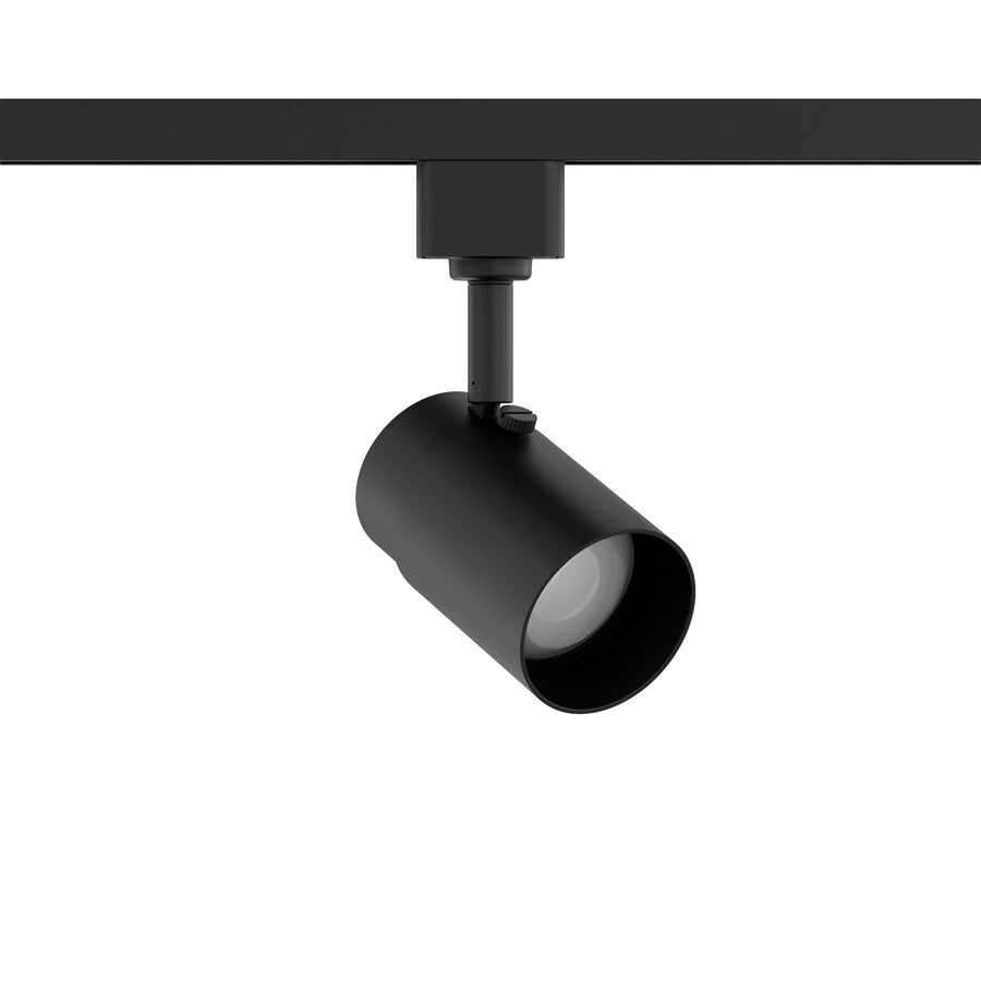WAC X-10-27BK black adjustable outdoor LED track light