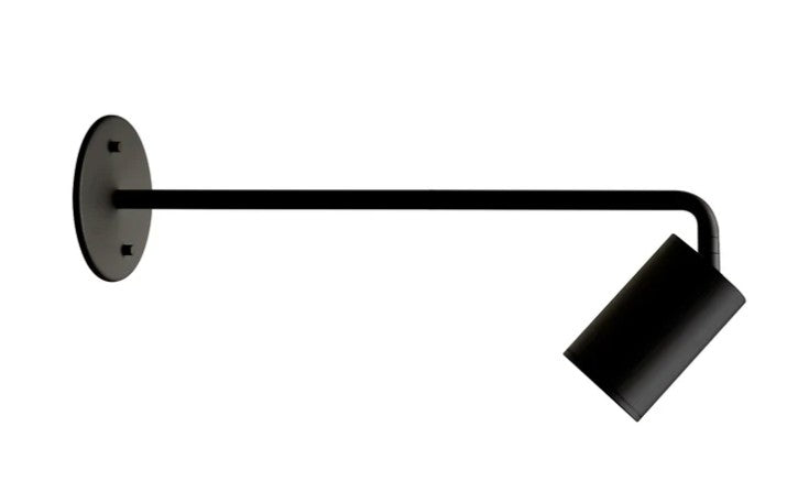 Kuzco 81751-BK Barclay 3-in Black 1 Light Wall/Ceiling - Atlantic Lighting