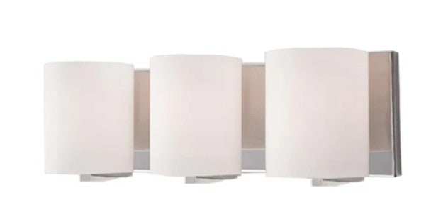 Kuzco 70233CH Bridgewater 19-in Chrome 3 Lights Vanity - Atlantic Lighting