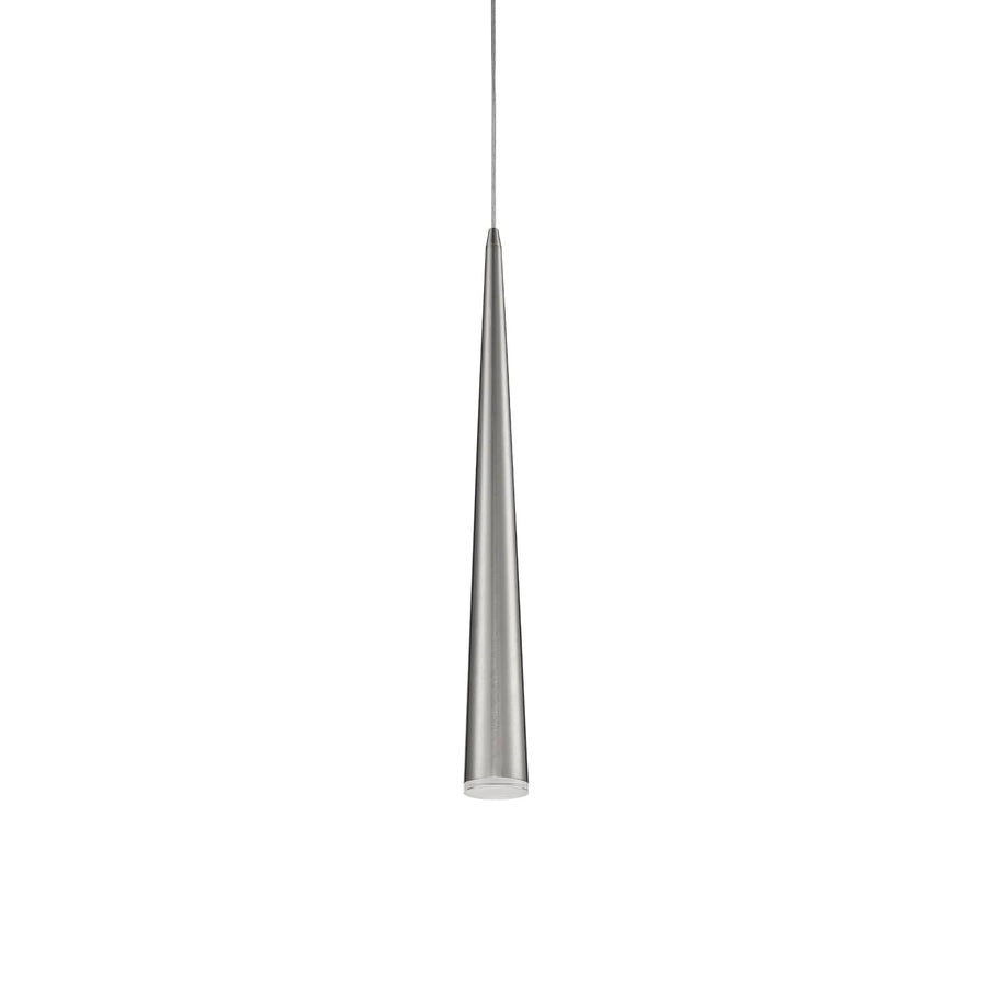 Kuzco 401215BN-LED Mina 24-in Brushed Nickel LED Pendant - Atlantic Lighting