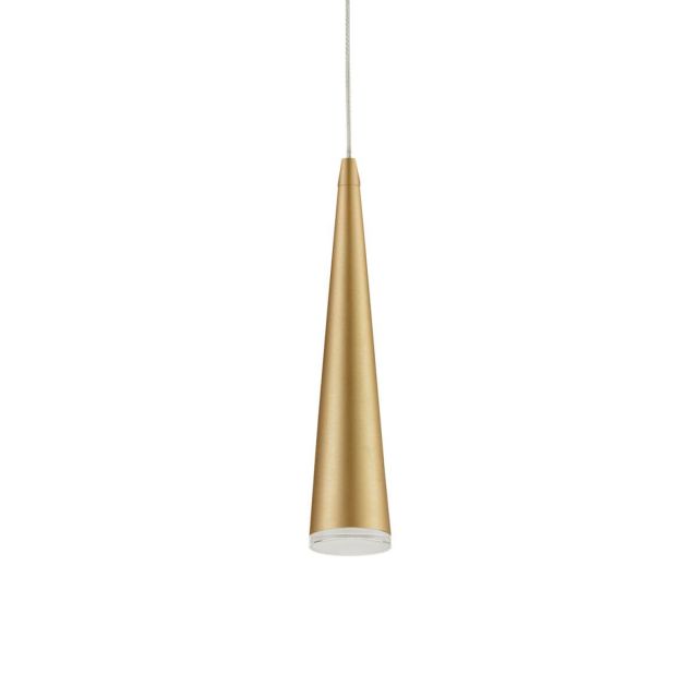 Kuzco 401216BG-LED Mina 36-in Brushed Gold LED Pendant - Atlantic Lighting